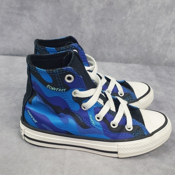 ConverseBoy's Chuck Taylor All Star Hybrid Camo Sneakers little boy size 11 - Picture 3 of 13